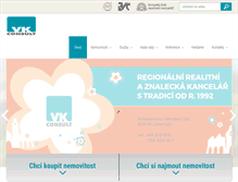 Tablet Screenshot of consultvk.cz